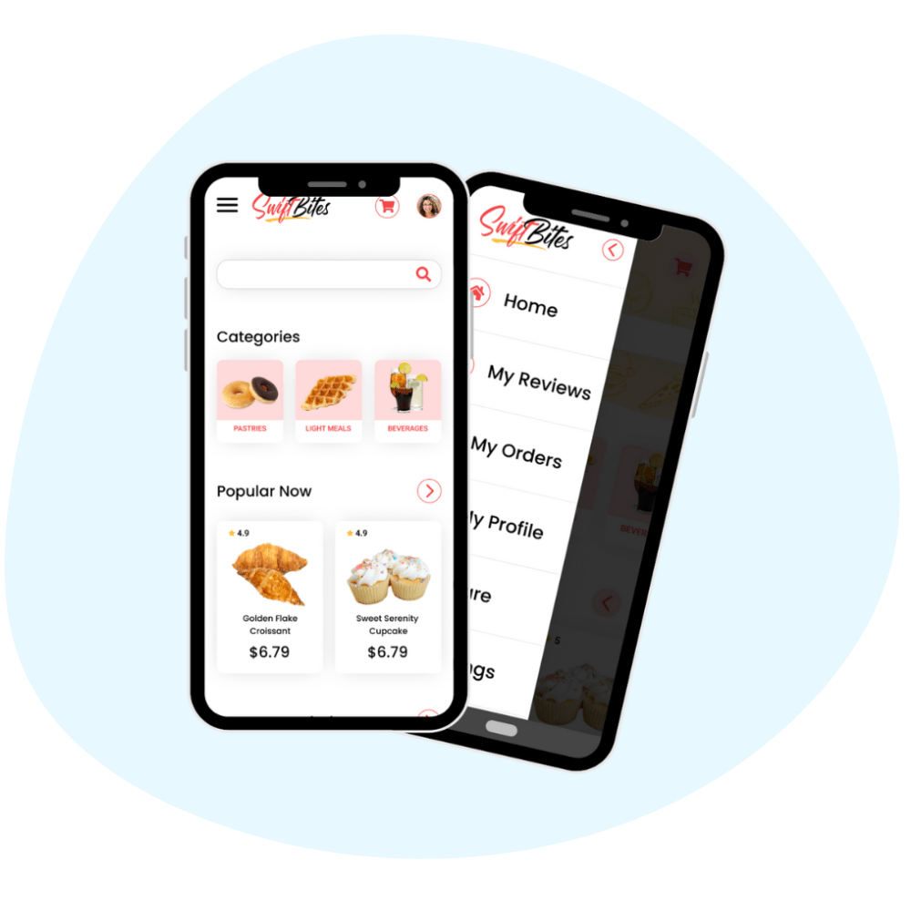 SwiftBites Bakery app